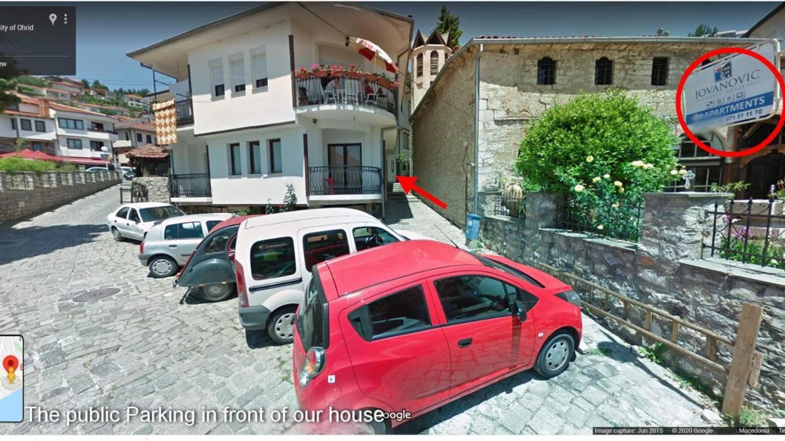 Jovanovic Guest House Ohrid Esterno foto